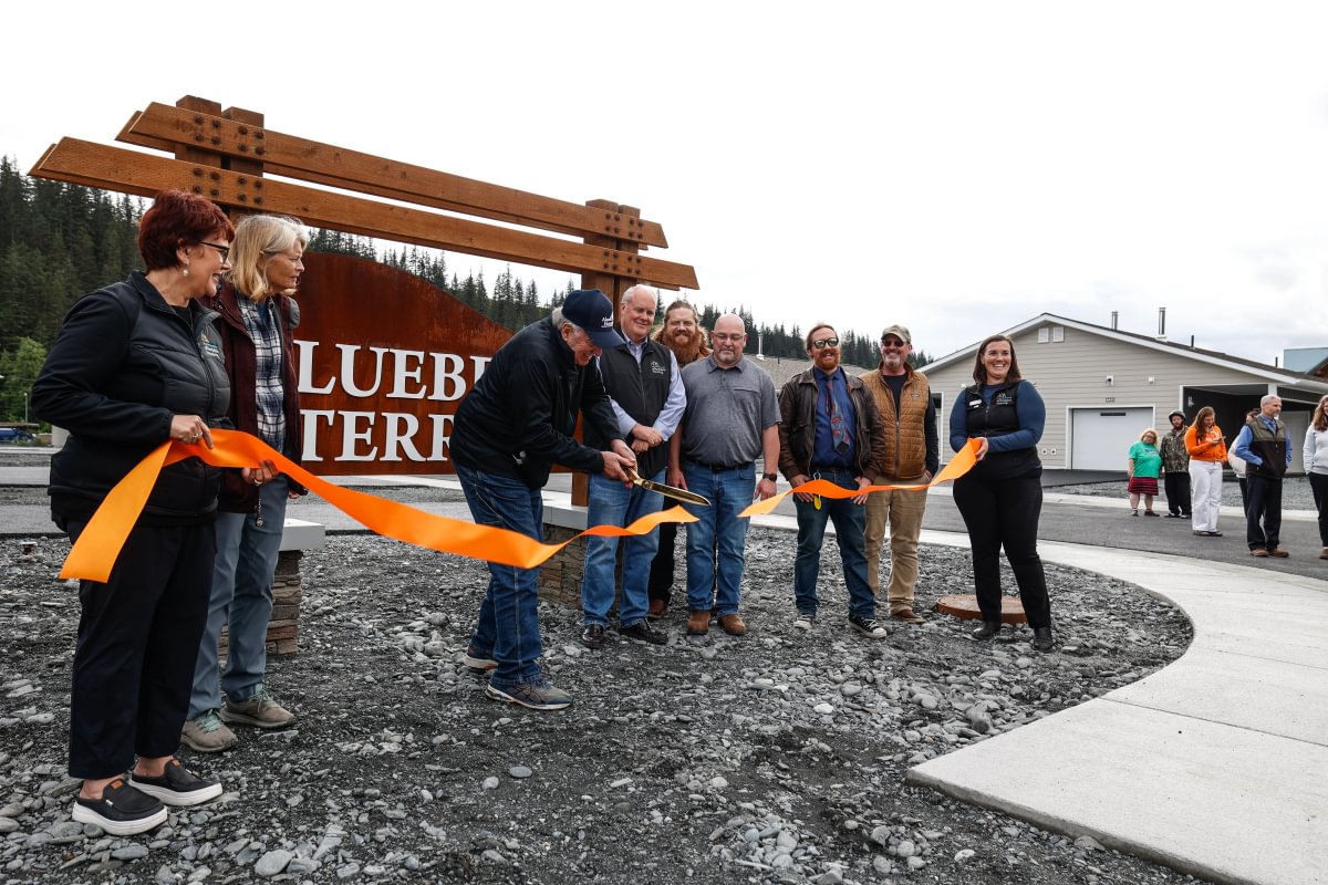 Ribbon cutting at Blueberry Terrace: ACAH and the City of Valdez celebrate 20 new units of affordable housing