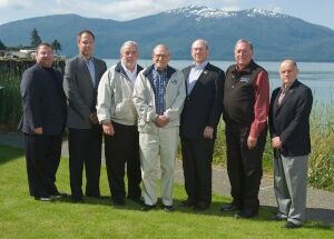 Frank C Roppel with AHFC Board