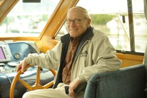Frank Roppel on Boat