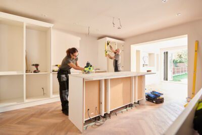 Stock Kitchen Renovation Work